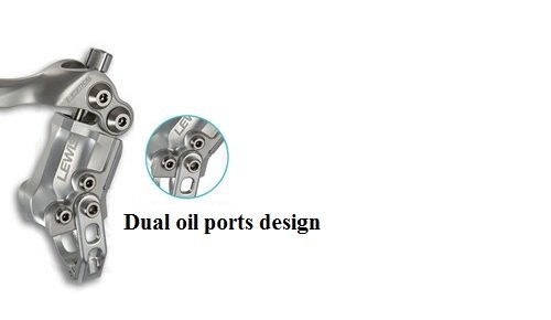 Dual oil ports design