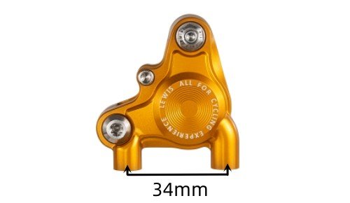 34mm Flat Mount Hole Distance