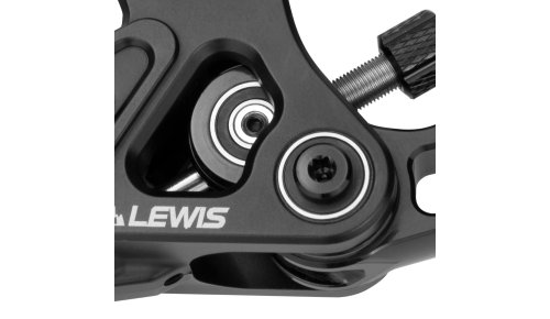 Four Precision Bearings at Each Pivot Point