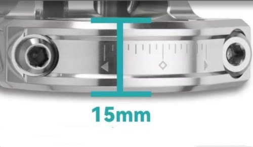 One-sided contact width: 15mm