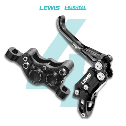 Lewis LV4 Radial Cylinder 4 Pistons Hydraulic Disc Brake