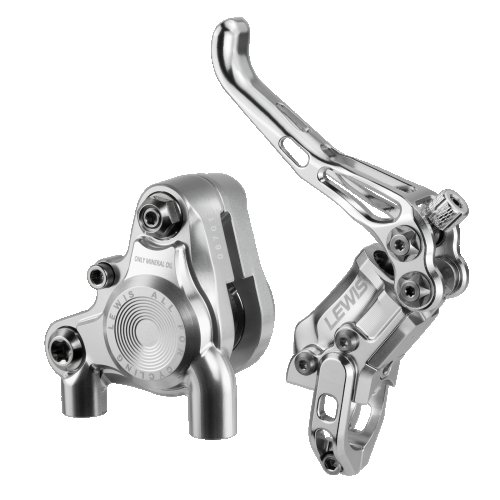 Lewis LV-BB Flat Mount Caliper Radial Cylinder 2 Pistons Hydraulic Disc Brake
