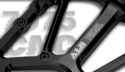 ALU pedal single-side weight: 207g