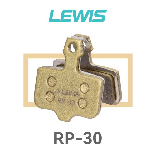 Lewis RP Serie Semi Metallic Brake Pads Low-Noise