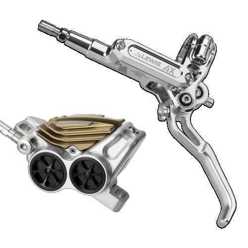 Lewis AX 18+20mm 4 Pistons Brakes Triple Adjustments